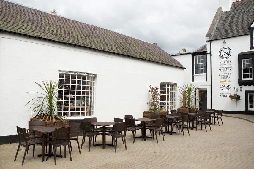 The Cross Keys Hotell Peebles Eksteriør bilde